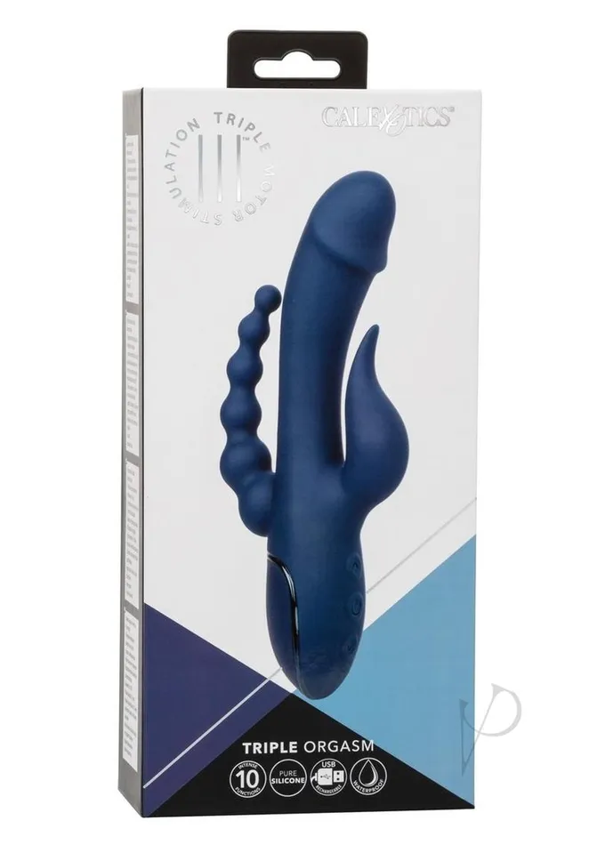 III Triple Orgasm Rechargeable Silicone Stimulating Vibrator Navy Blue Iii Triple Vibrators III Triple Orgasm Rechargeable Silicone Stimulating Vibrator Navy Blue Iii Triple Vibrators
