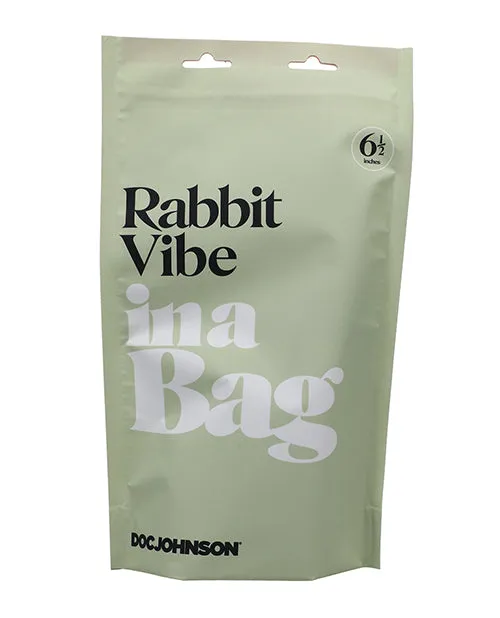 In a Bag Silicone Rechargeable Rabbit Vibrator Black In A Bag Female Sex Toys In a Bag Silicone Rechargeable Rabbit Vibrator Black In A Bag Female Sex Toys