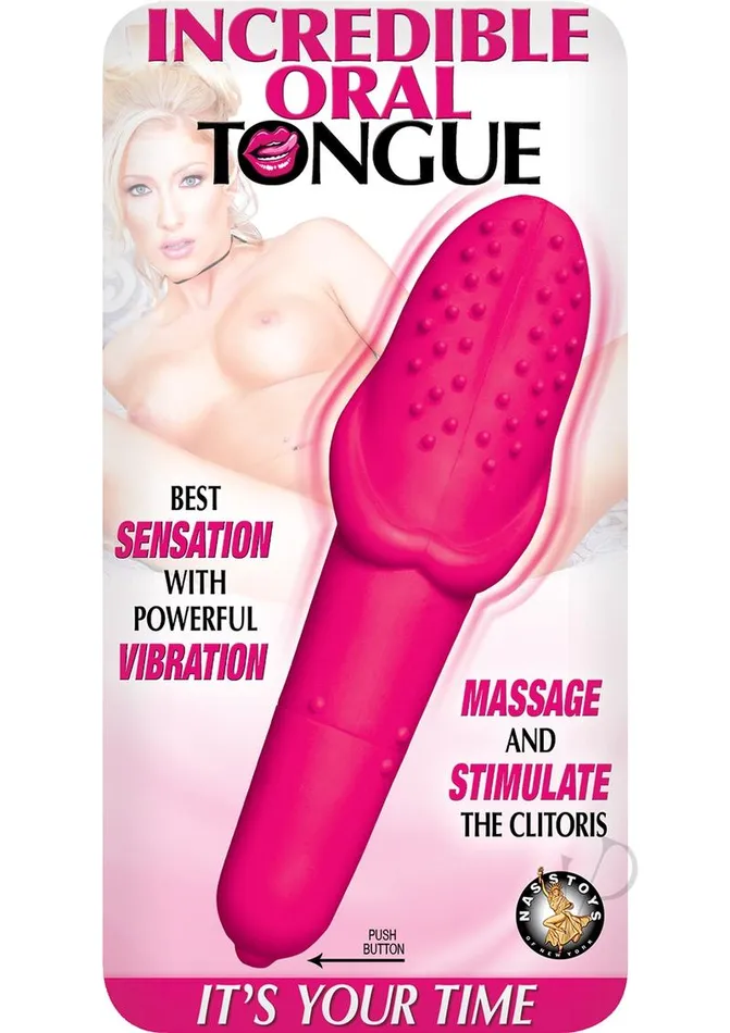 Incredible Oral Tongue Silicone Vibrator Pink Nasstoys Vibrators
