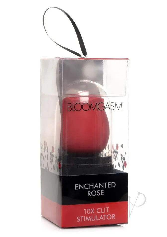 Inmi Bloomgasm Enchanted Rose Rechargeable Silicone 10X Clitoral Stimulator Red Bloomgasm Female Sex Toys Inmi Bloomgasm Enchanted Rose Rechargeable Silicone 10X Clitoral Stimulator Red Bloomgasm Female Sex Toys