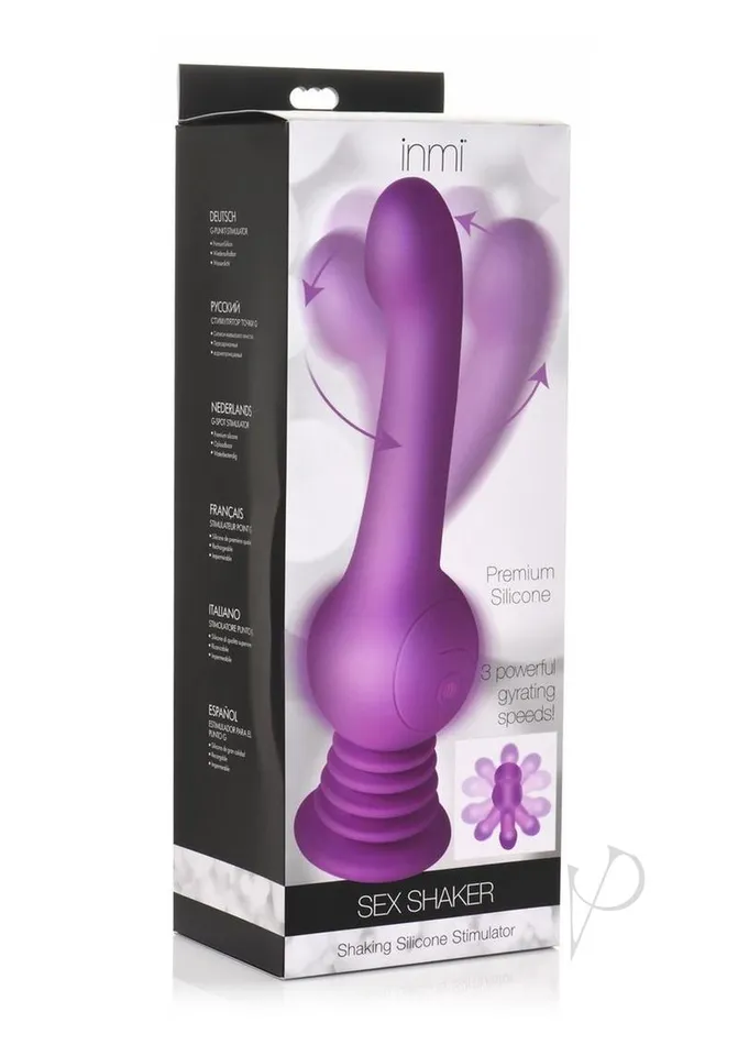 Inmi Female Sex Toys Inmi Sex Shaker Rechargeable Silicone Stimulator Purple Inmi Female Sex Toys Inmi Sex Shaker Rechargeable Silicone Stimulator Purple