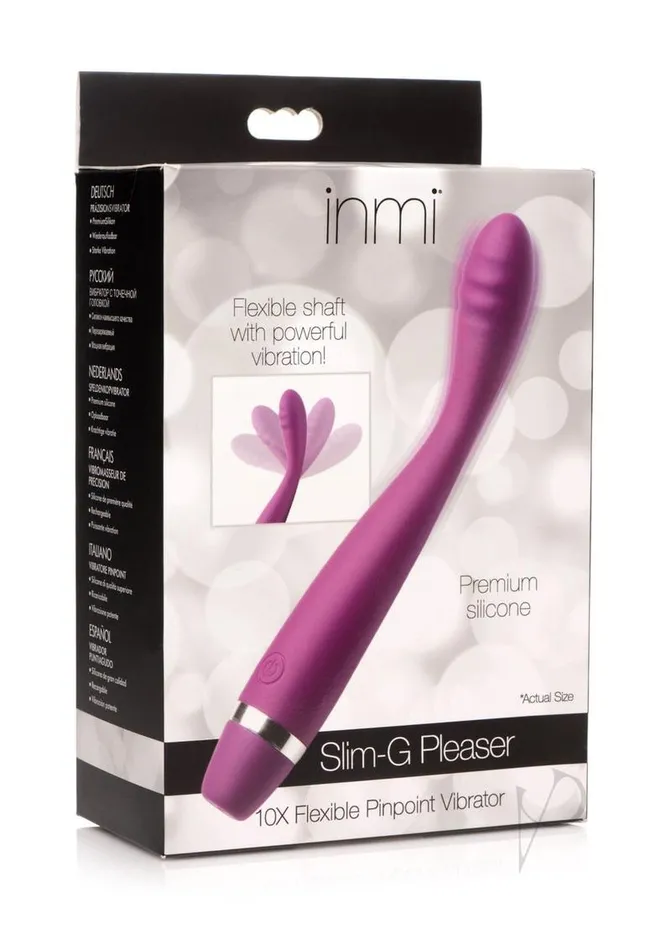 Inmi Flexible Pinpoint Silicone Vibrator Purple Inmi Vibrators