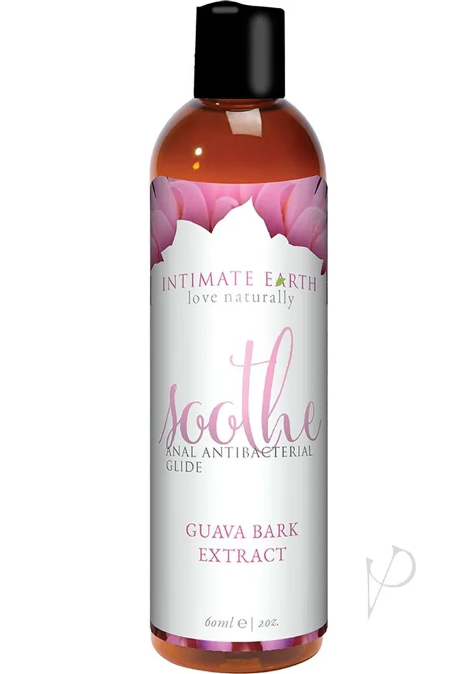 Intimate Earth Lubricants Intimate Earth Soothe Antibacterial Anal Glide Lubricant Guava Bark Extract 2oz Intimate Earth Lubricants Intimate Earth Soothe Antibacterial Anal Glide Lubricant Guava Bark Extract 2oz