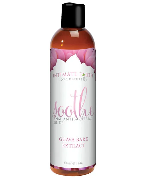 Intimate Earth Lubricants Intimate Earth Soothe Antibacterial Anal Glide Lubricant Guava Bark Extract 2oz