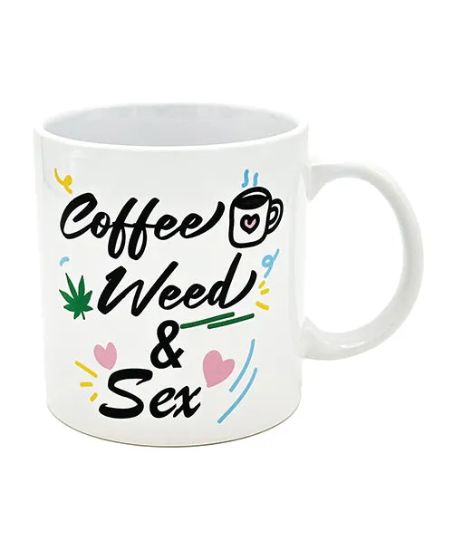 Island Dogs Couples Attitude Mug Coffee Weed Sex 22 oz
