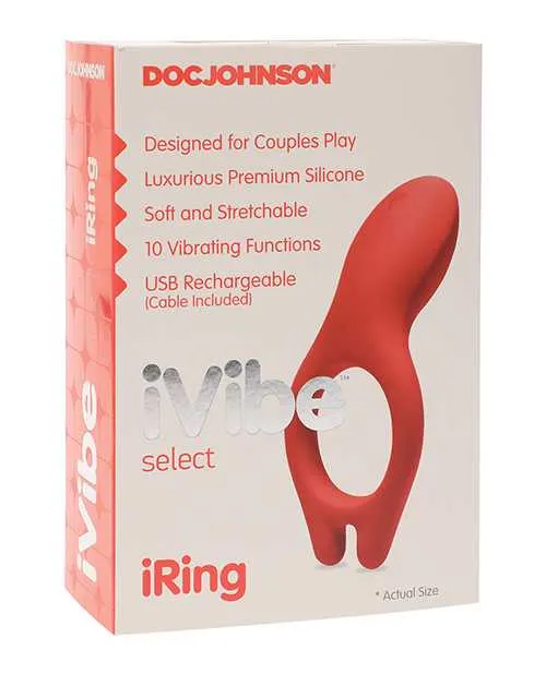 Ivibe IVibe Select Iring Coral Vibrators Ivibe IVibe Select Iring Coral Vibrators