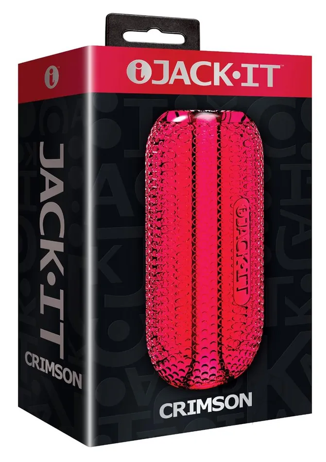 JackIt Stroker Crimson Jack It Male Sex Toys