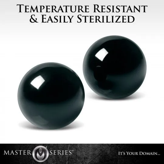 Jaded Glass Ben Wa Balls Master Series Dildos