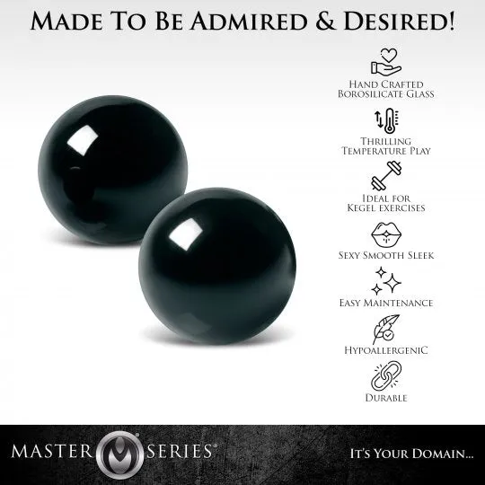 Jaded Glass Ben Wa Balls Master Series Dildos
