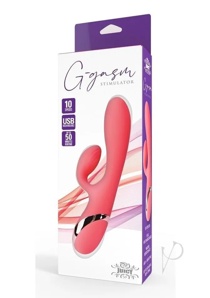 Juicy GGasm Stimulator Rechargeable Rabbit Vibrator Orange Juicy Female Sex Toys Juicy GGasm Stimulator Rechargeable Rabbit Vibrator Orange Juicy Female Sex Toys