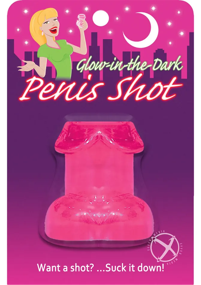 Kheper Games Vibrators Glowing Penis Shooter Pink