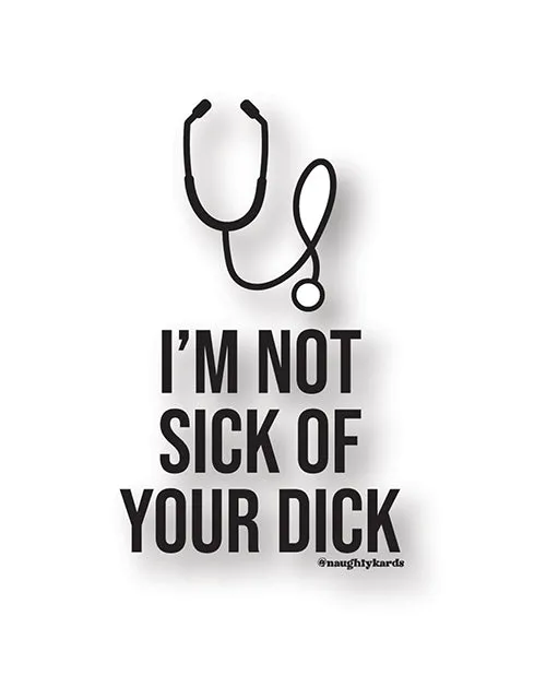 Kush Kards Anal Sick Dick Naughty Sticker Pack of 3