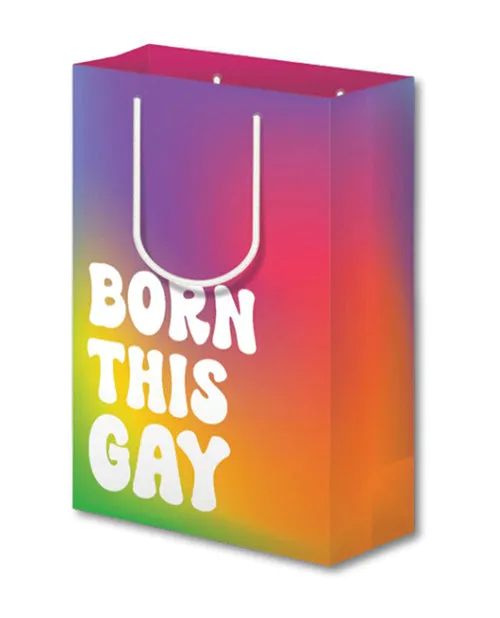 Kush Kards Male Sex Toys Born This Gay Pride Large Gift Bag