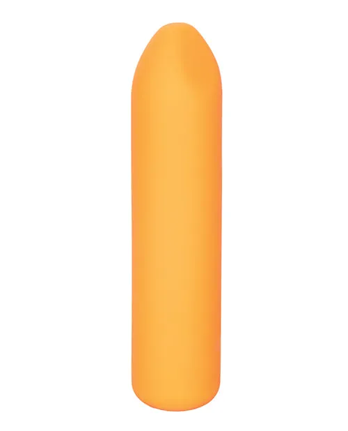 Kyst Fling Rechargeable Silicone Bullet Massager Orange Kyst Female Sex Toys