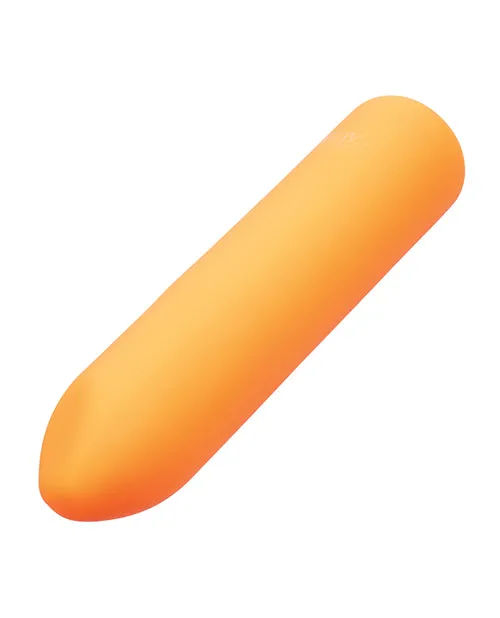 Kyst Fling Rechargeable Silicone Bullet Massager Orange Kyst Female Sex Toys
