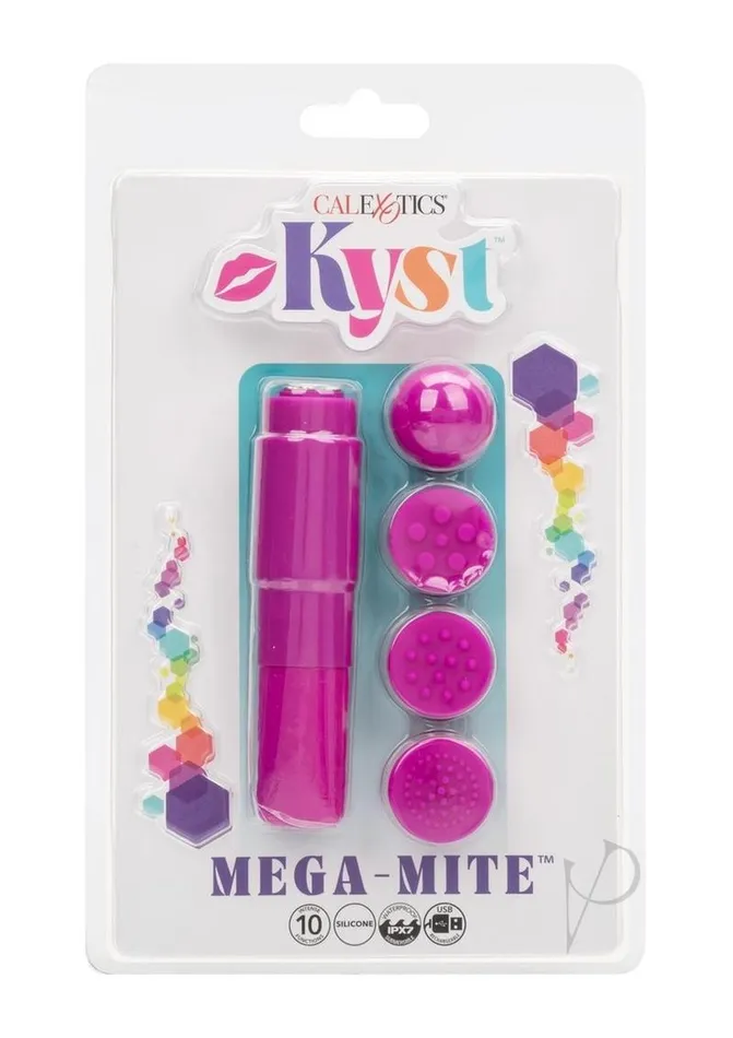Kyst Kyst Mega Mite Rechargeable Silicone Bullet Pink Female Sex Toys