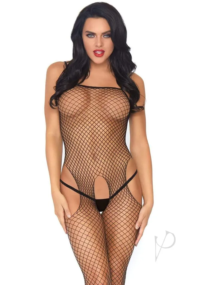 Leg Avenue Bodystockings Playsuits Leg Avenue Seamless Industrial Net Suspender Bodystocking OS Black Leg Avenue Bodystockings Playsuits Leg Avenue Seamless Industrial Net Suspender Bodystocking OS Black