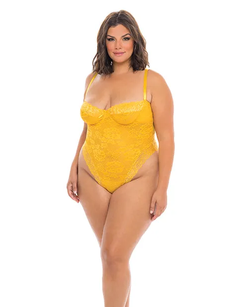 Lexi High Leg Lace Teddy Gold Fusion 4X Rsvp By Oh La La Cheri Vibrators