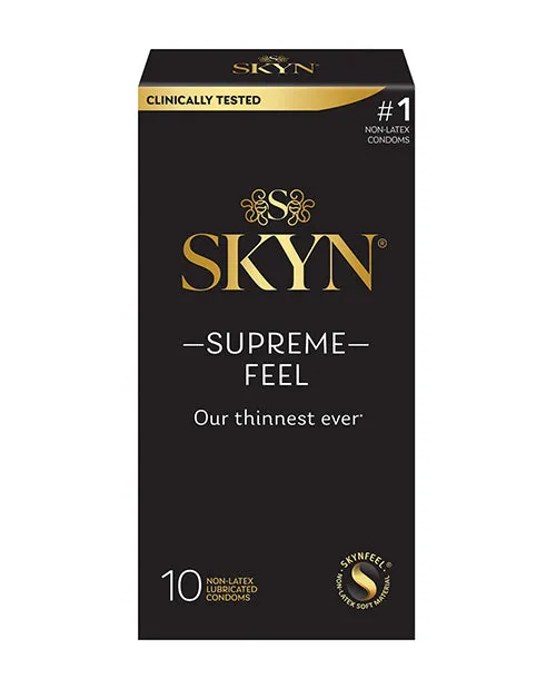 Lifestyles Male Sex Toys Lifestyles SKYN Supreme Feel Condoms Pack of 10