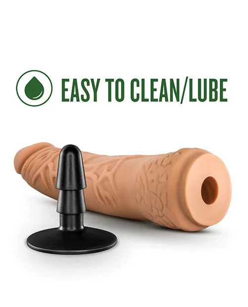 Lock On Hexanite Dildo with Suction Cup Adapter 75in Caramel Lock On Female Sex Toys Lock On Hexanite Dildo with Suction Cup Adapter 75in Caramel Lock On Female Sex Toys