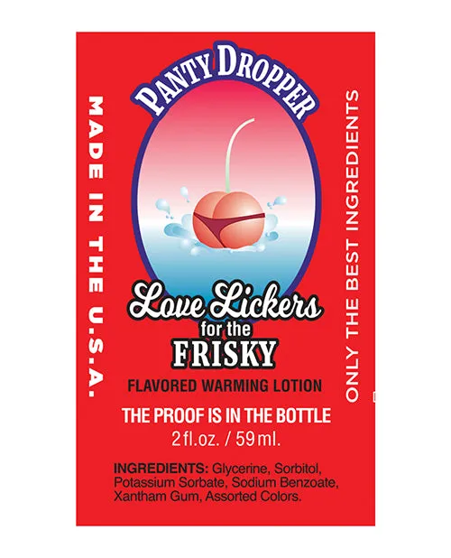 Love Lickers Cherry Flavored Warming Massage Oil 2oz Panty Dropper Love Lickers Couples Love Lickers Cherry Flavored Warming Massage Oil 2oz Panty Dropper Love Lickers Couples