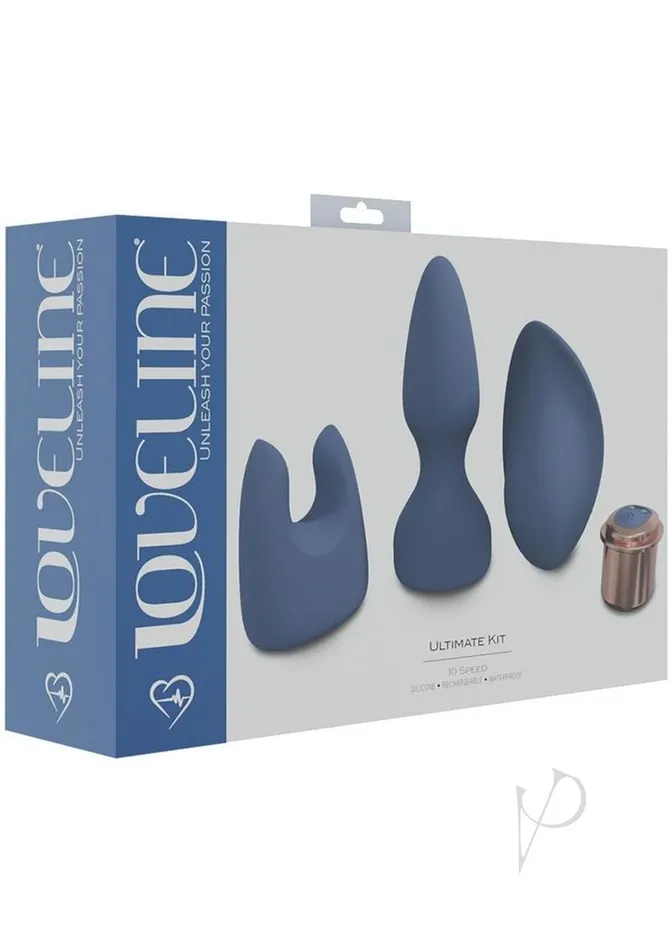 Loveline Vibrators LoveLine Ultimate Kit Blue