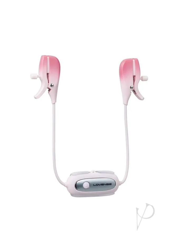 Lovense Gemini Rechargeable Silicone AppControl Nipple Clamps Pink Lovense Female Sex Toys Lovense Gemini Rechargeable Silicone AppControl Nipple Clamps Pink Lovense Female Sex Toys