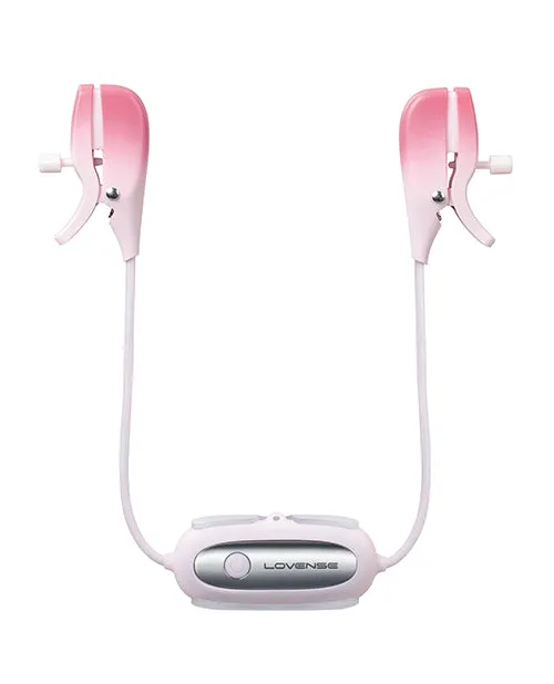Lovense Gemini Rechargeable Silicone AppControl Nipple Clamps Pink Lovense Female Sex Toys Lovense Gemini Rechargeable Silicone AppControl Nipple Clamps Pink Lovense Female Sex Toys