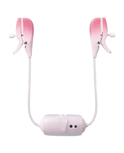 Lovense Gemini Rechargeable Silicone AppControl Nipple Clamps Pink Lovense Female Sex Toys Lovense Gemini Rechargeable Silicone AppControl Nipple Clamps Pink Lovense Female Sex Toys