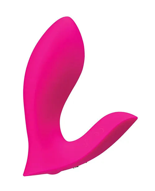 Lovense Vibrators Lovense Flexer Rechargeable Silicone AppControlled Panty Vibrator Pink Lovense Vibrators Lovense Flexer Rechargeable Silicone AppControlled Panty Vibrator Pink