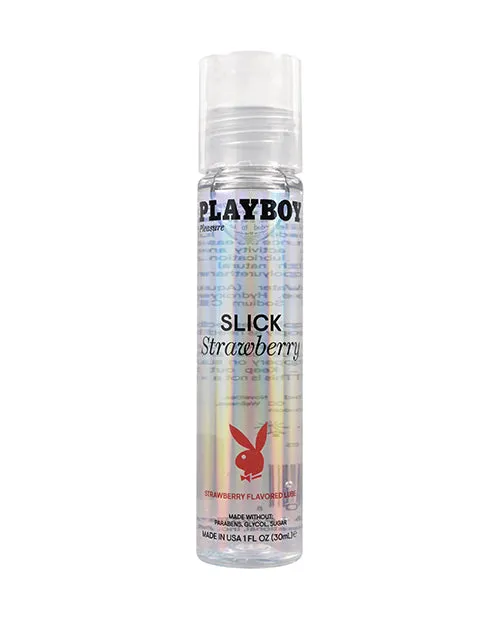 Lubricants Playboy Playboy Slick Strawberry Flavored Water Based Lubricant 1oz Lubricants Playboy Playboy Slick Strawberry Flavored Water Based Lubricant 1oz
