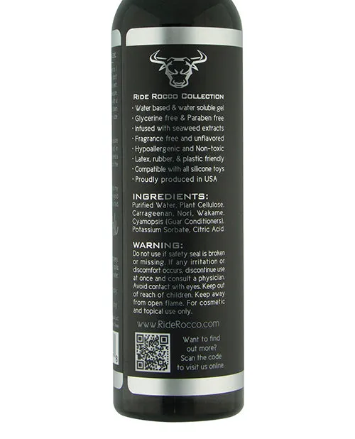 Lubricants Sliquid Ride Rocco Water Based Lubricant 8oz