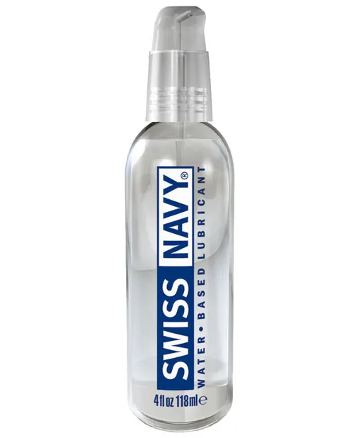 Lubricants Swiss Navy Swiss Navy Water Based Lubricant 4oz118ml Lubricants Swiss Navy Swiss Navy Water Based Lubricant 4oz118ml