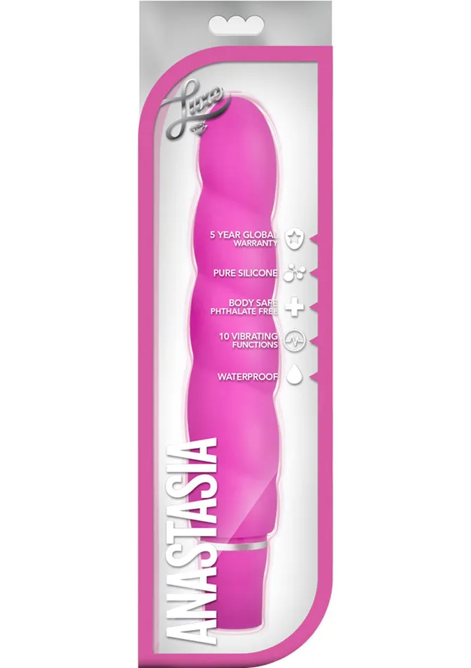 Luxe Vibrators Luxe Anastasia Silicone Vibrator Pink