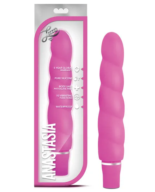 Luxe Vibrators Luxe Anastasia Silicone Vibrator Pink Luxe Vibrators Luxe Anastasia Silicone Vibrator Pink