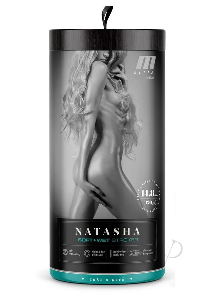 M Elite Soft and Wet Natasha Realstic Vagina Masturbator Vanilla M Elite Male Sex Toys M Elite Soft and Wet Natasha Realstic Vagina Masturbator Vanilla M Elite Male Sex Toys
