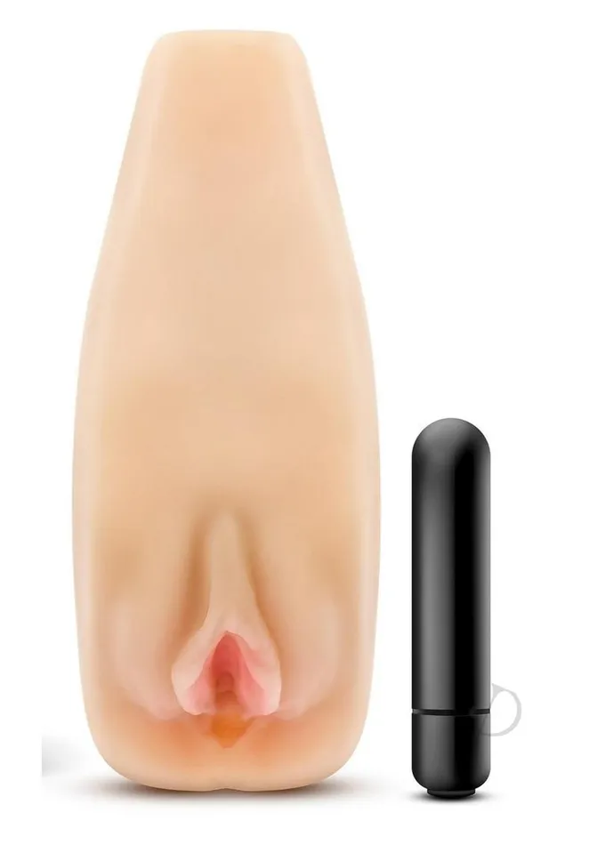 M Elite Soft and Wet Natasha Realstic Vagina Masturbator Vanilla M Elite Male Sex Toys