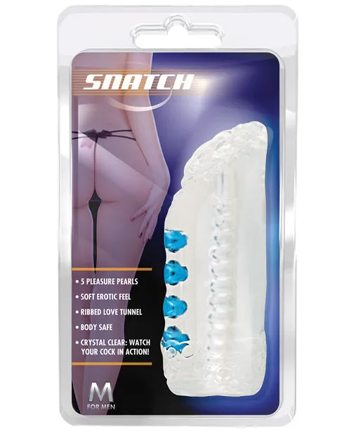 M For Men Male Sex Toys M for Men Snatch Masturbator Pussy Clear