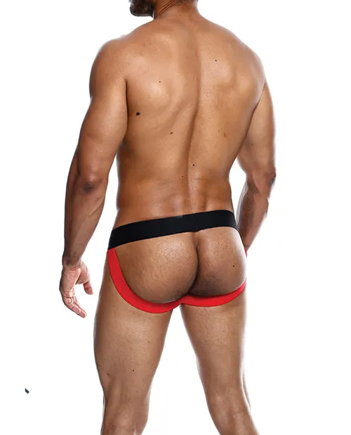 Male Basics Neon Jockstrap Red MD Malebasics Vibrators Male Basics Neon Jockstrap Red MD Malebasics Vibrators