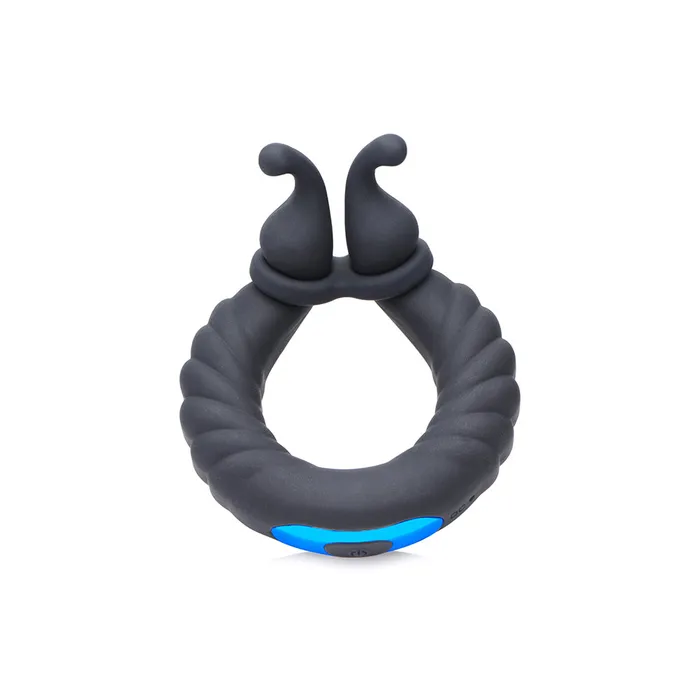 Male Sex Toys 10X Cobra Dual Stimulation Silicone Cock Ring Trinity Men
