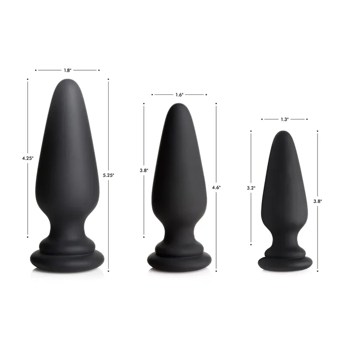 Male Sex Toys Boyzshop Interchangeable Silicone Anal Plug