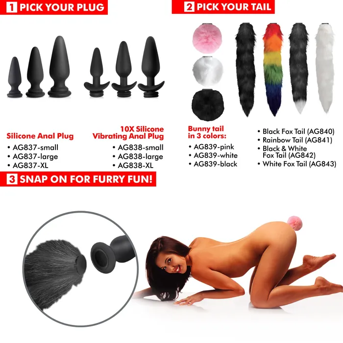 Male Sex Toys Boyzshop Interchangeable Silicone Anal Plug