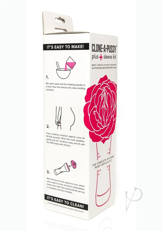 Male Sex Toys Clone A Willy CloneAPussy Plus Sleeve Silicone Vulva Molding Kit with Attachable Sleeve Hot Pink Male Sex Toys Clone A Willy CloneAPussy Plus Sleeve Silicone Vulva Molding Kit with Attachable Sleeve Hot Pink