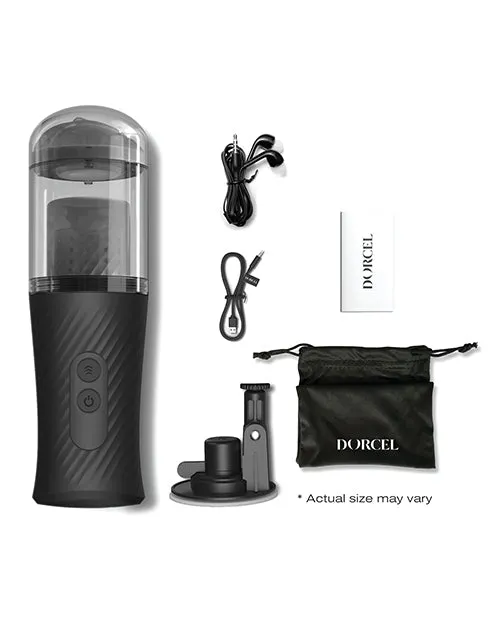Male Sex Toys Dorcel Dorcel Thrust Blow Automatic Masturbator Black