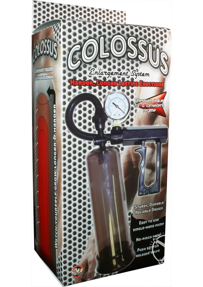 Male Sex Toys Golden Triangle Colossus Enlargement System Penis Pump