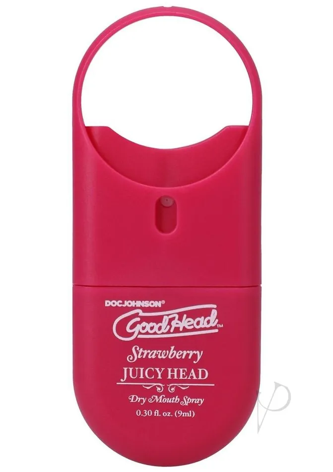 Male Sex Toys GoodHead Juicy Head Dry Mouth Spray ToGo Strawberry 30oz Good Head Male Sex Toys GoodHead Juicy Head Dry Mouth Spray ToGo Strawberry 30oz Good Head