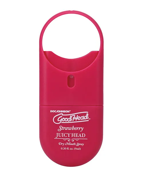 Male Sex Toys GoodHead Juicy Head Dry Mouth Spray ToGo Strawberry 30oz Good Head Male Sex Toys GoodHead Juicy Head Dry Mouth Spray ToGo Strawberry 30oz Good Head