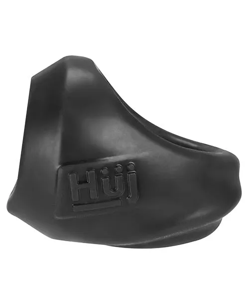 Male Sex Toys Hunkyjunk Hunkyjunk Clutch Silicone Cock and Ball Sling Black