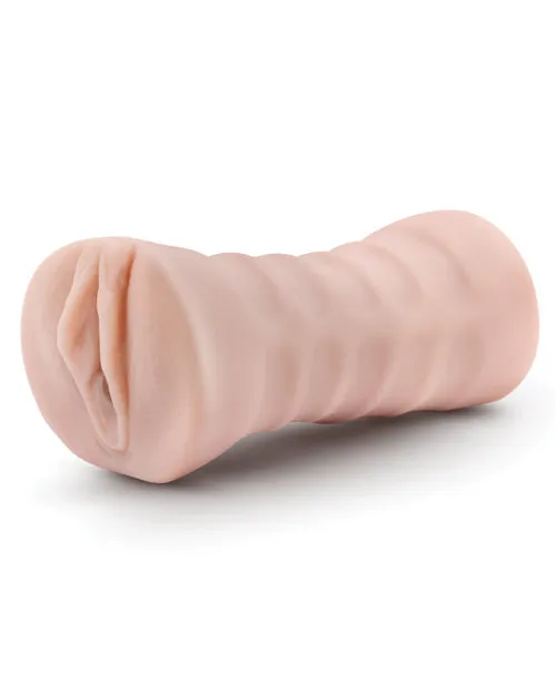 Male Sex Toys M For Men M for Men Rain Vibrating Masturbator with Bullet Pussy Vanilla