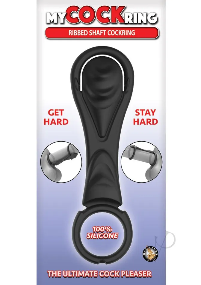 Male Sex Toys My Cockring My Cockring Ribbed Shaft Silicone Cock Ring Black Male Sex Toys My Cockring My Cockring Ribbed Shaft Silicone Cock Ring Black